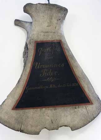 Skulderblad, m&aring;lat