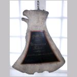 M&aring;lat skulderblad av val